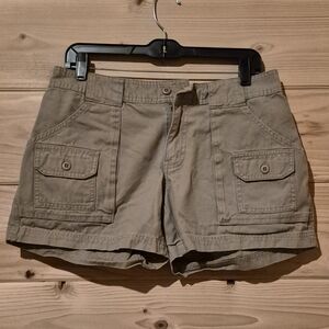 Cabela's Women's Khaki 7 Pocket Hiker Shorts Size 8 (31)